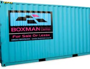 6.1m (20ft) high-cube shipping container