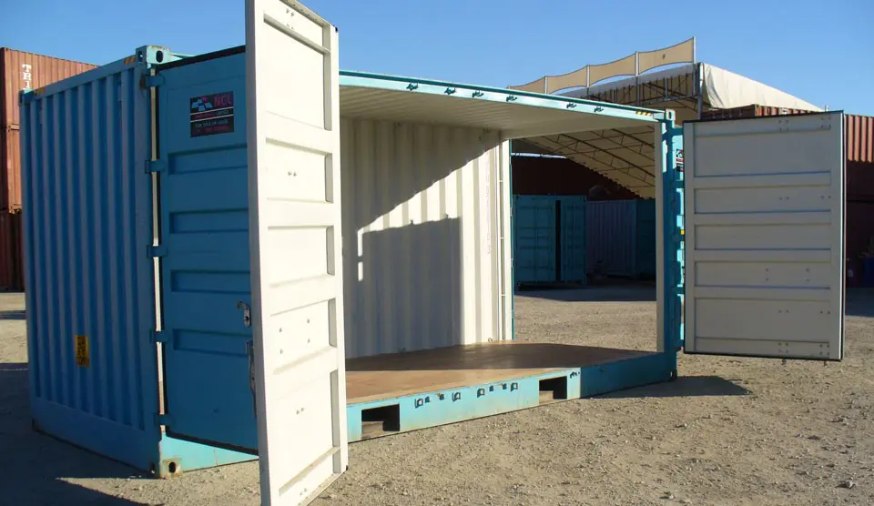 6.1m (20ft) high-cube shipping container with full side opening doors - Image 6