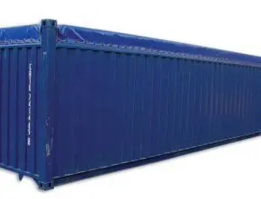 12.2m (40ft) open top shipping container
