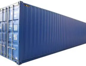 12.2m (40ft) high-cube shipping container